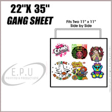 Load image into Gallery viewer, UPLOAD YOUR READY TO PRINT DTF GANG SHEET