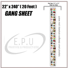 Load image into Gallery viewer, BUILD YOUR DTF CUSTOM GANGED SHEETS
