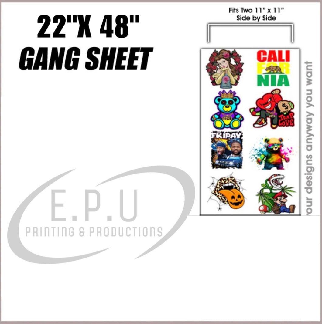 Holiday Gang Sheets